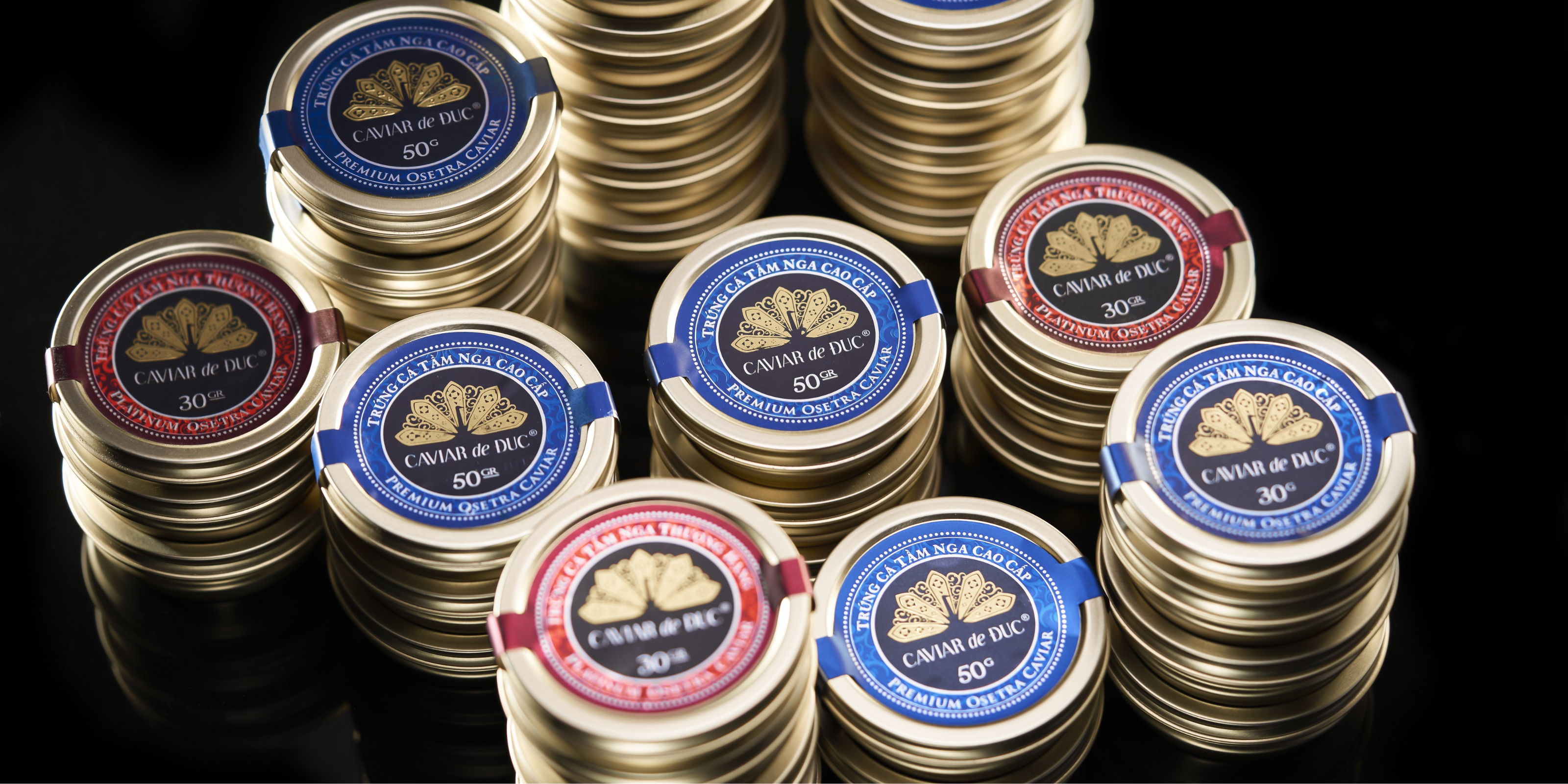 Vì sao Caviar de Đuc được nhắc đến như một thương hiệu trứng cá tầm cao cấp tại Việt Nam?