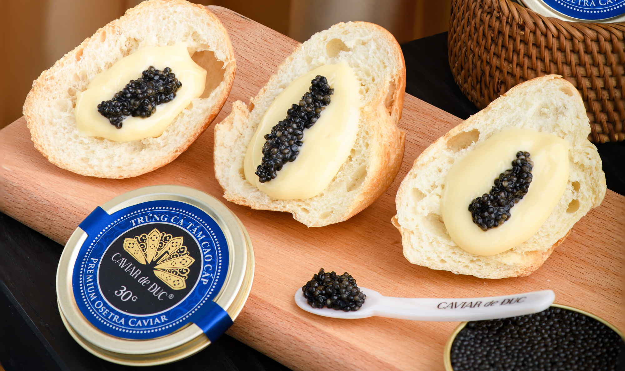 Câu chuyện thương hiệu Caviar de Đuc – Tinh hoa từ bàn tay Việt