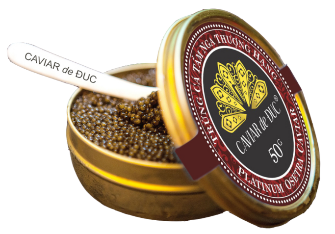 Trứng cá tầm Thượng Hạng Caviar De Duc