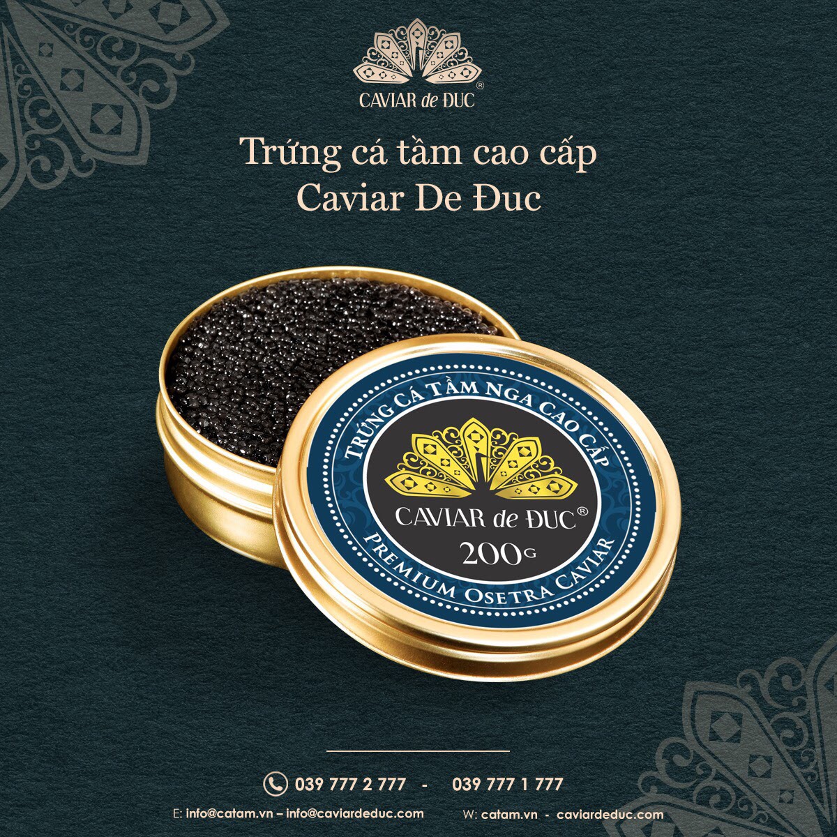 Premium Osetra Caviar
