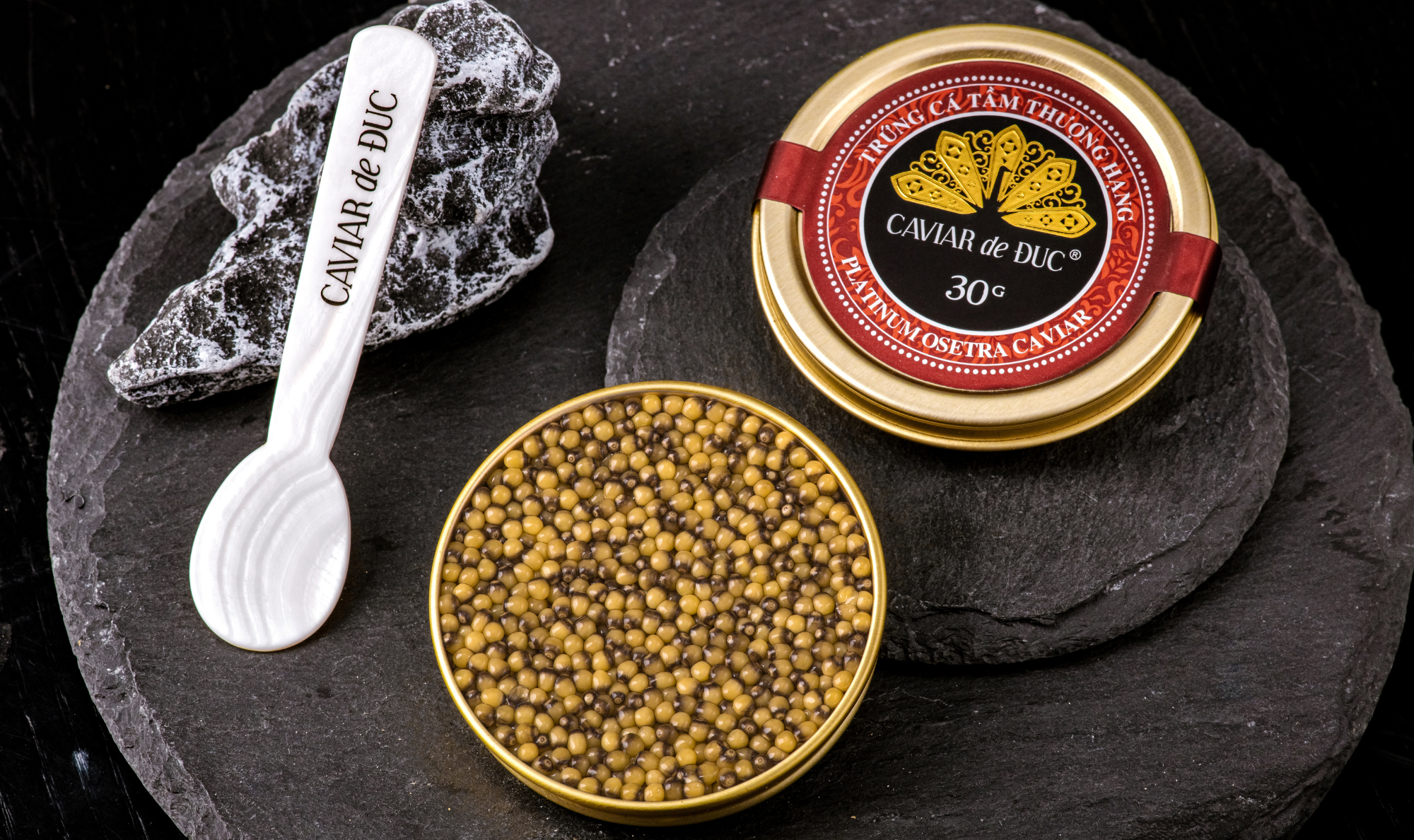 Địa chỉ mua trứng cá tầm uy tín tại Việt Nam: Chỉ tại website chính thức Caviar de Đuc